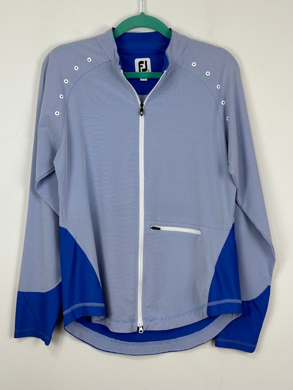 Foot Joy Women's Long Sleeve Full Zip Golf Jacket L Outdoor Sports